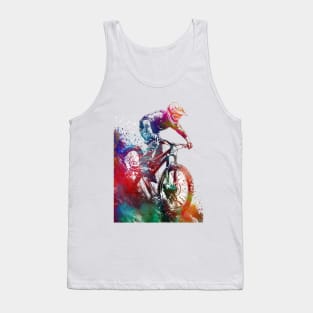 BMX Bike sport art #cycling #sport #biking Tank Top